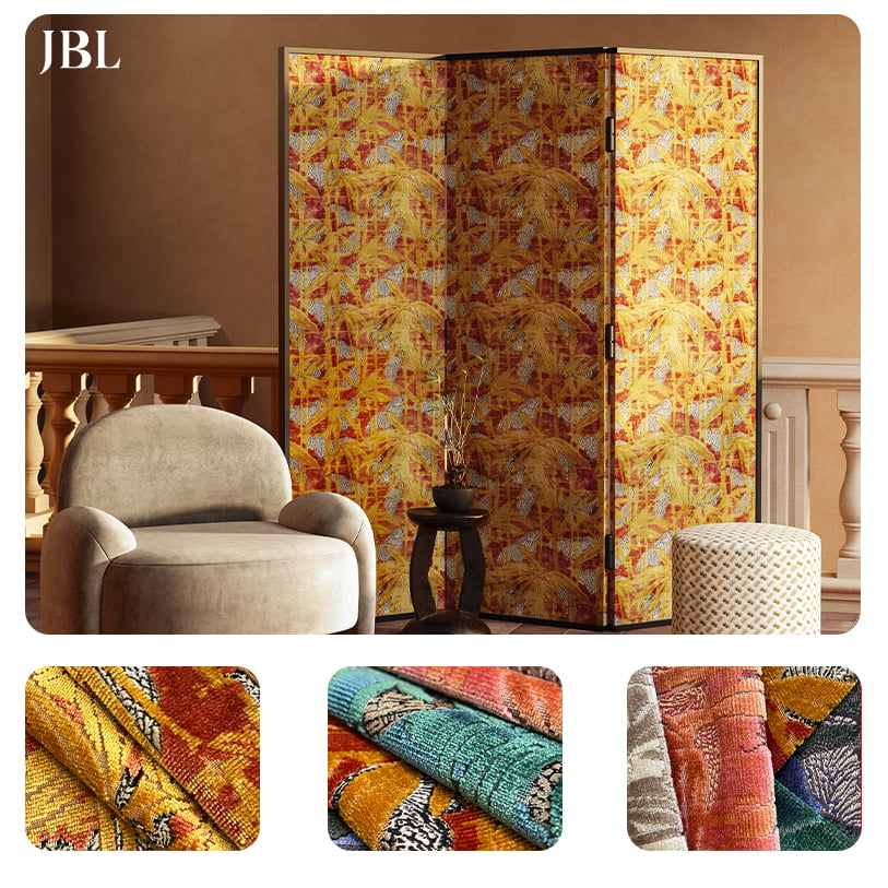 JBL High Quality Cut-pile Velvet Fabric Fashion New Collection Luxury Design Morden Style Jacquard Velvet for Sofa